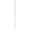 Ekena Millwork Plain PVC Pilaster w/Decorative Capital & Base, 4W x 102H x 2P, PR PILP04X102SM02-2 - alternate 3